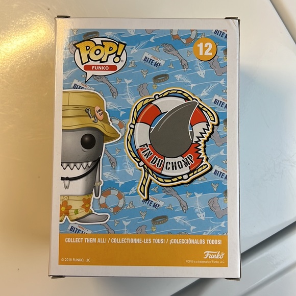 Funko Pop! Fin Du Chomp 12 Funko Shop Exclusive Protector Funko 20th Anniversary - Picture 3 of 8